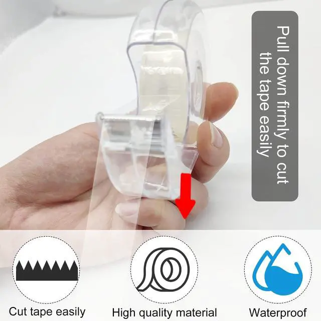 Alt view image 3 of 7 - 8 Pcs Clear Tapes, 0.7" x 28 yds per roll