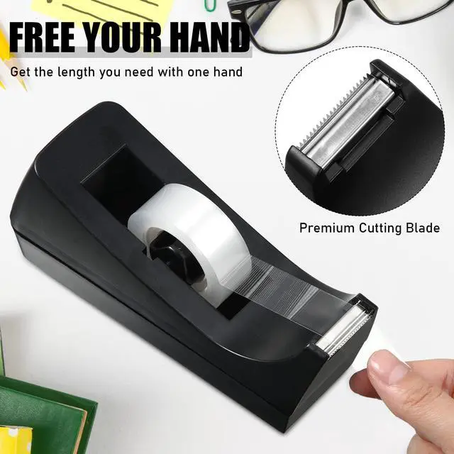Alt view image 5 of 6 - 6 Pcs Tape Dispenser Staplers for Desk with Staples and White Tapes 25 Sheet Capacity School Office Stapler