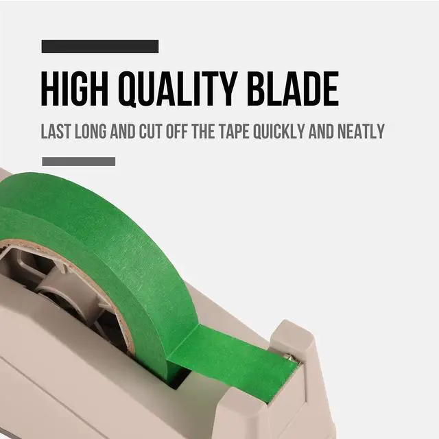 Alt view image 5 of 7 - Desktop Tape Dispenser Holder with Large 3 inch Core for Masking, Heat Transfer, Painters, Freezer, Kitchen Tape