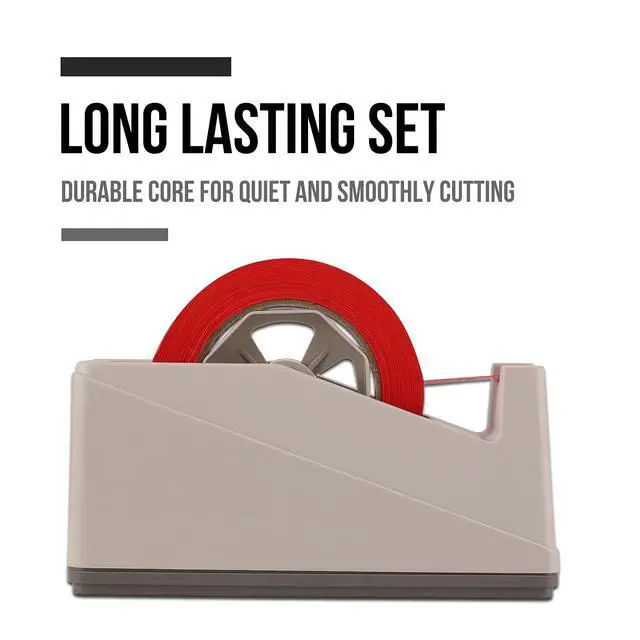 Alt view image 7 of 7 - Desktop Tape Dispenser Holder with Large 3 inch Core for Masking, Heat Transfer, Painters, Freezer, Kitchen Tape