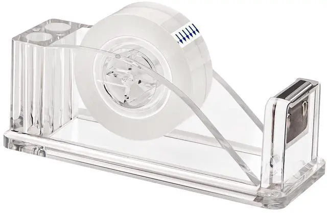 Main image of Transparent Acrylic Tape Dispenser, Non-Skid