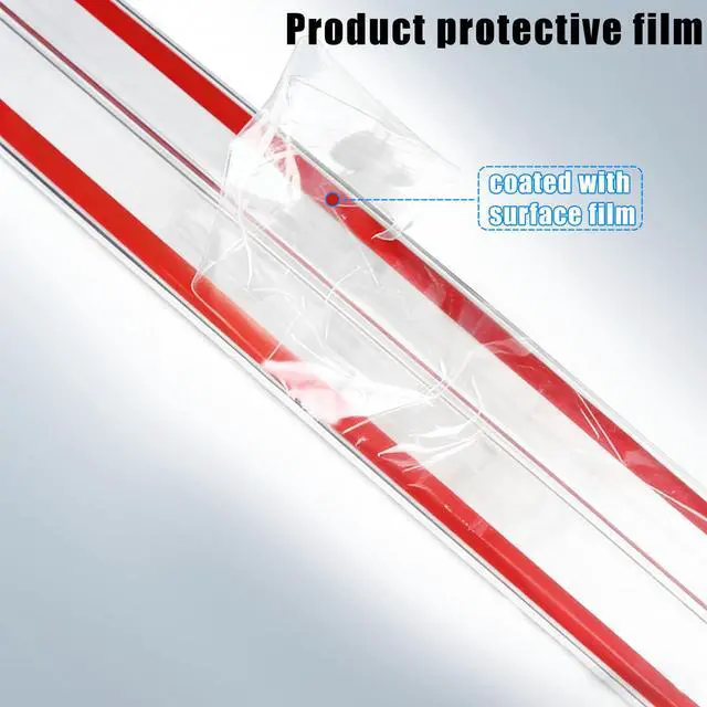 Alt view image 6 of 7 - Self-Adhesive Clear Wall Corner Protector - 4Pack, 16 x 1.18 in