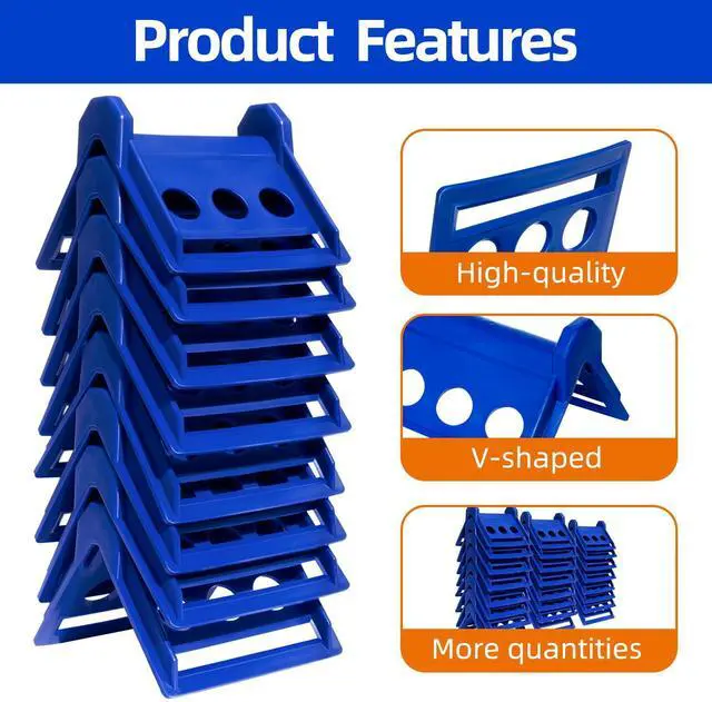 Alt view image 7 of 7 - 24pcs Flatbed Cargo Edge Corner Protectors Strap Corner Protectors Fit for 4'' Winch Ratchet Straps To Protect Cargo and Straps