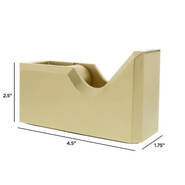 Alt view image 6 of 6 - Colorful Desk Tape Dispensers - Gold - Sold Individually
