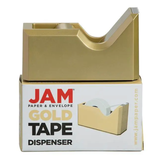 Alt view image 5 of 6 - Colorful Desk Tape Dispensers - Gold - Sold Individually