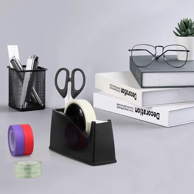 Alt view image 4 of 6 - Black Heat Tape Dispenser, Masking Tape Dispenser, Holder Fits 1" 3" Core