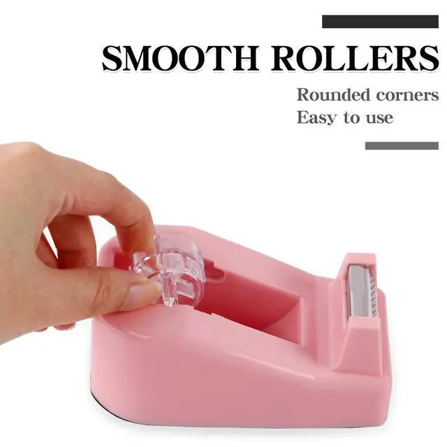 Alt view image 3 of 6 - Desktop Tape Dispenser with Nonskid Base,Includes 12Rolls of Tape