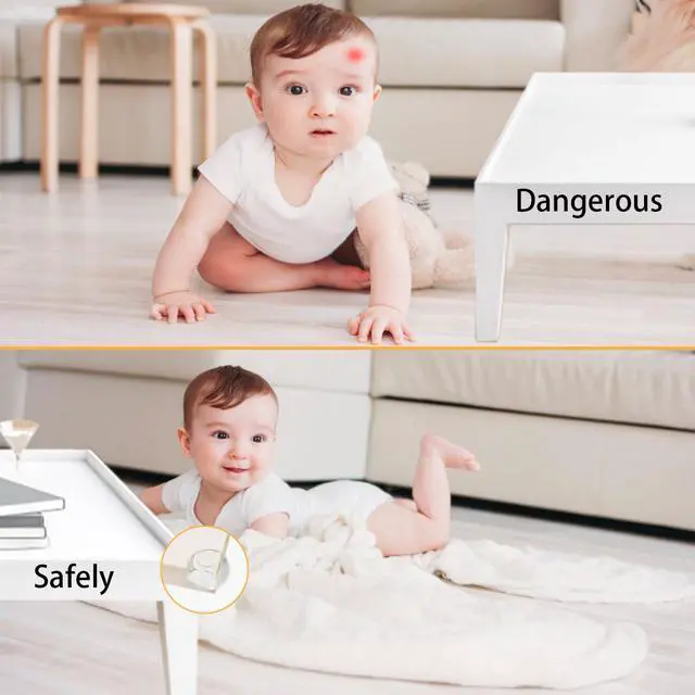 Alt view image 3 of 5 - 24 Pack Corner Guards Corner Protectors for BabyTable Corner Protectors for BabyFurniture GuardsBaby Proof Corner Protectors to Cover Sharp Furniture