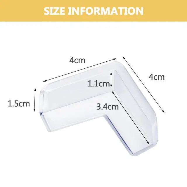 Alt view image 4 of 6 - 8 Pack Corner Protector for Baby, Clear Corner Protectors,Corner Guard
