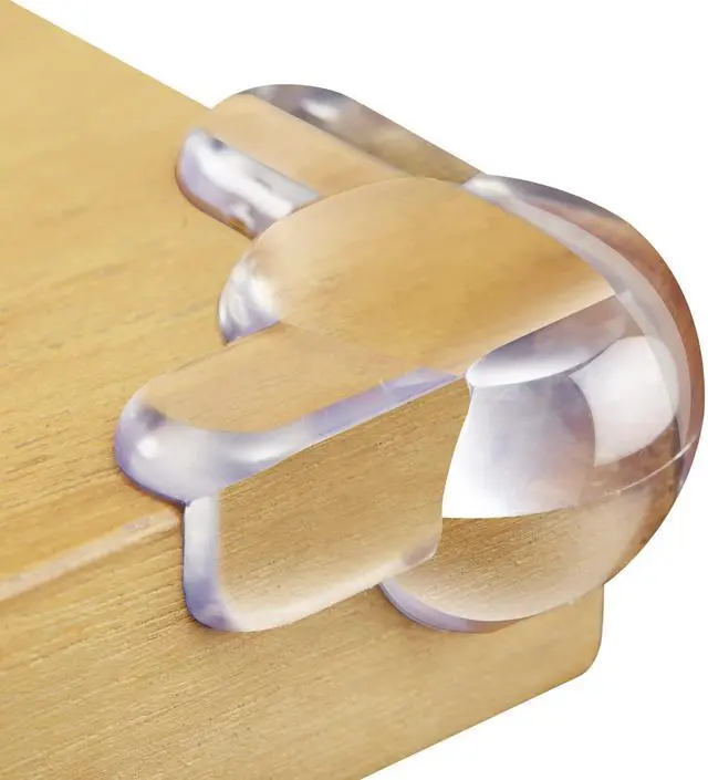 Main image of Corner Protectors for Baby (12 Pack) - Patented - New & Improved Edge Protector for Baby Transparent Corner Protectors - Baby Safety Products to Baby Proof Corners and Edges