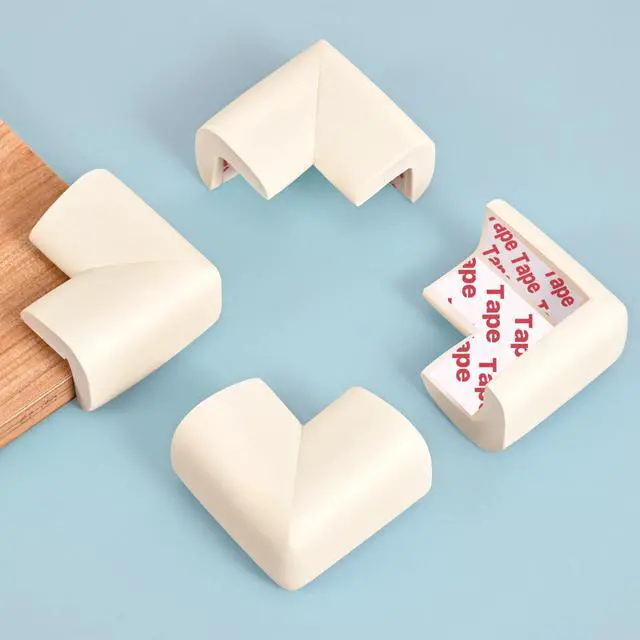 Alt view image 2 of 6 - 12 Pack Corner Protector Baby Proofing Edge and Corner Guards (Off White)