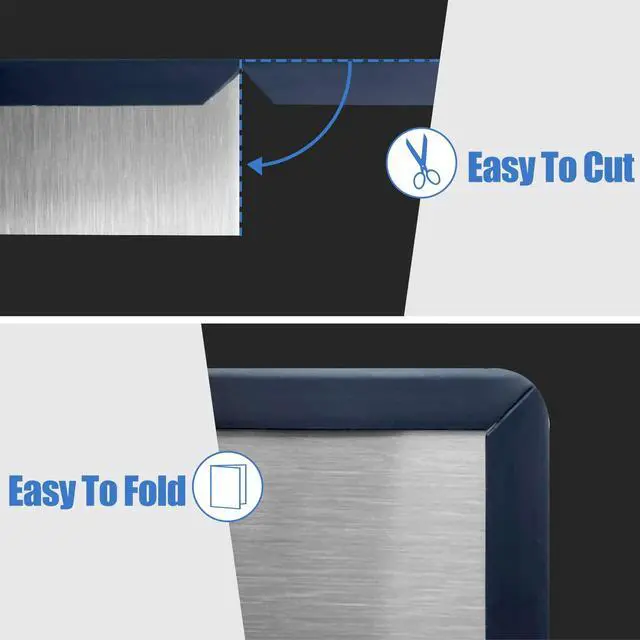 Alt view image 6 of 7 - Rubber Edge Trim, Fit 1/16"(1.0mm), Length 10Ft, Black Color