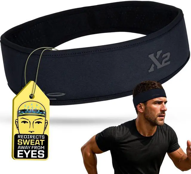 Main image of X Series Pullover Sweatband, Men, 2 Inch Wide, L/XL