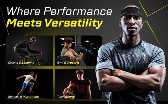Alt view image 7 of 7 - X Series Pullover Sweatband, Men, 2 Inch Wide, L/XL