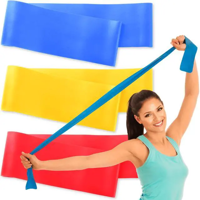 Main image of Resistance Bands for Working Out, Physical Therapy, Yoga & Pilates