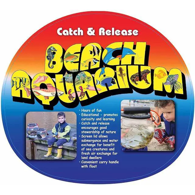 Alt view image 4 of 7 - Dry Branch Sports Design Catch and Release Beach Aquarium Kit , Clear