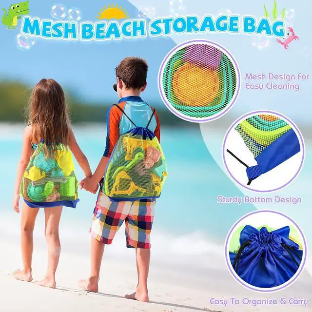 Alt view image 6 of 6 - Beach Toys with 4 Trucks, Collapsible Buckets for Kids Ages 3-12