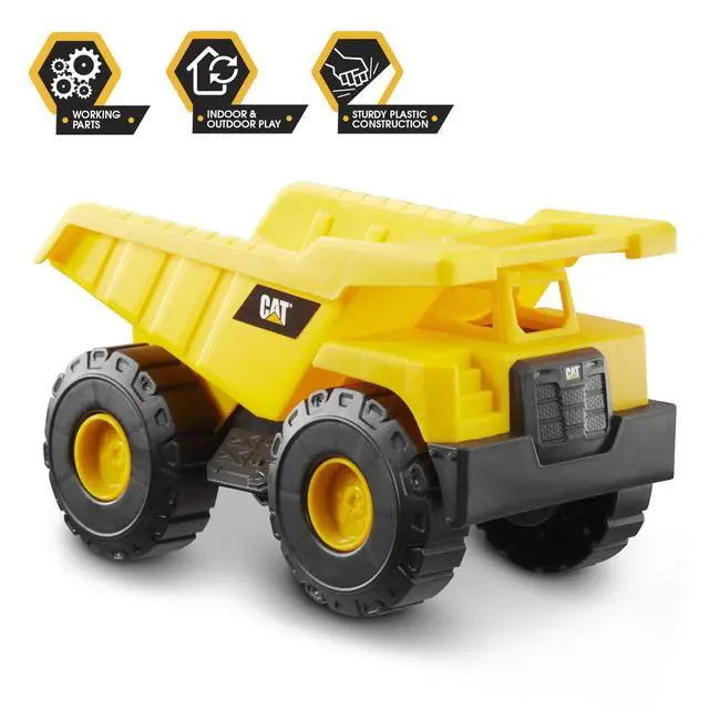 Alt view image 2 of 7 - Construction 7" Dump Truck, Loader & Excavator toys Combo Pack