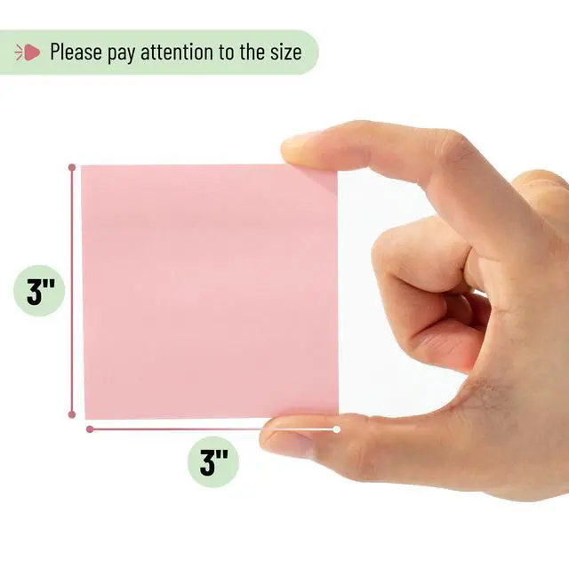 Alt view image 3 of 6 - Sticky Notes, 3"x3", 12 Pads, 720 Sheets, Morandi Colors