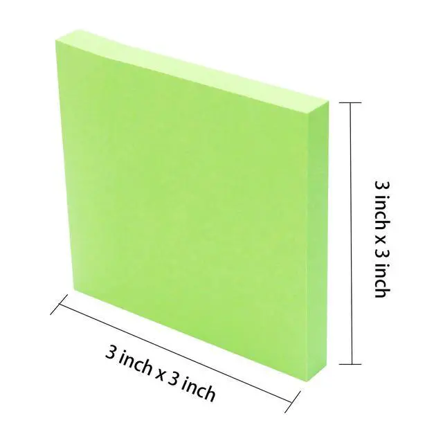Alt view image 4 of 6 - Sticky Notes 3x3, Self-Stick Notes 36 Pads, 100 Sheets/Pad Sticky Post