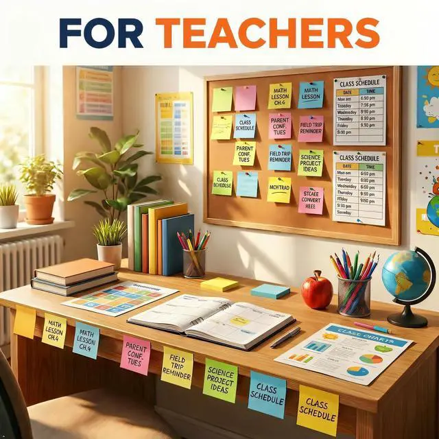 Alt view image 5 of 7 - (16 Pack) Sticky Notes 3x3, Self-Stick Pads Bright Colors Sticky Note