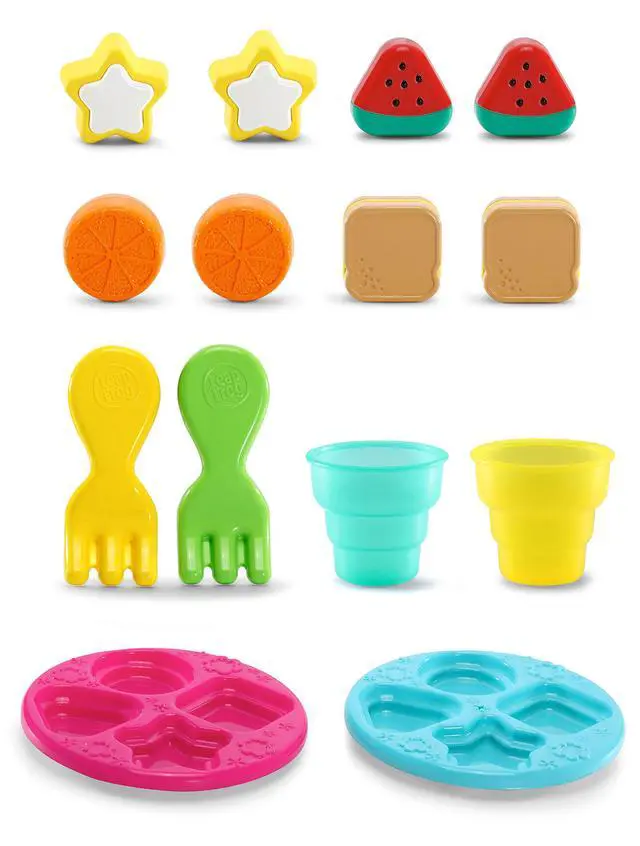 Alt view image 3 of 6 - Shapes and Sharing Picnic Basket, Pink
