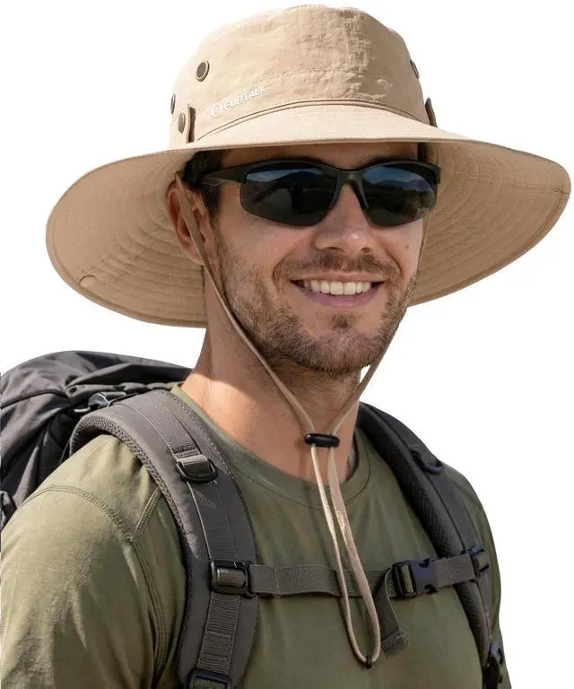 Main image of Sun Hats for Men Fishing Hat UPF Protection Wide Brim Bucket Hat