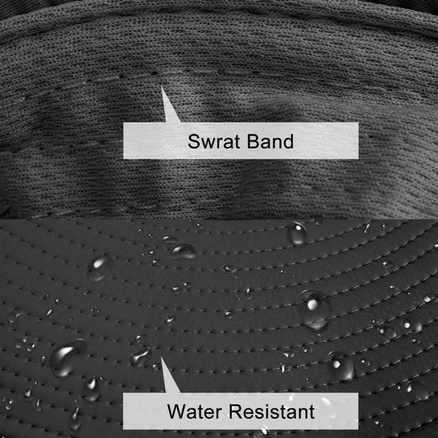 Alt view image 5 of 6 - Sun Hats for Men Women Fishing Hat UPF 50+ Breathable Wide Brim Summer UV Protection Hat