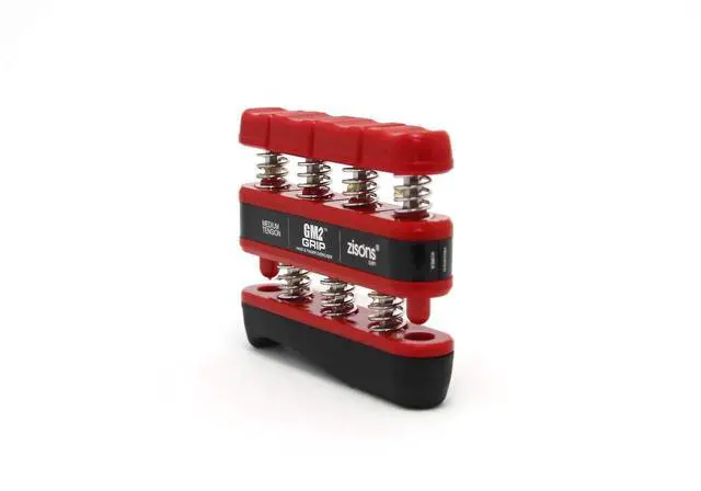 Alt view image 3 of 7 - Grip Exerciser, Hand Exerciser, Finger Exerciser. Red (7lb per Spring)