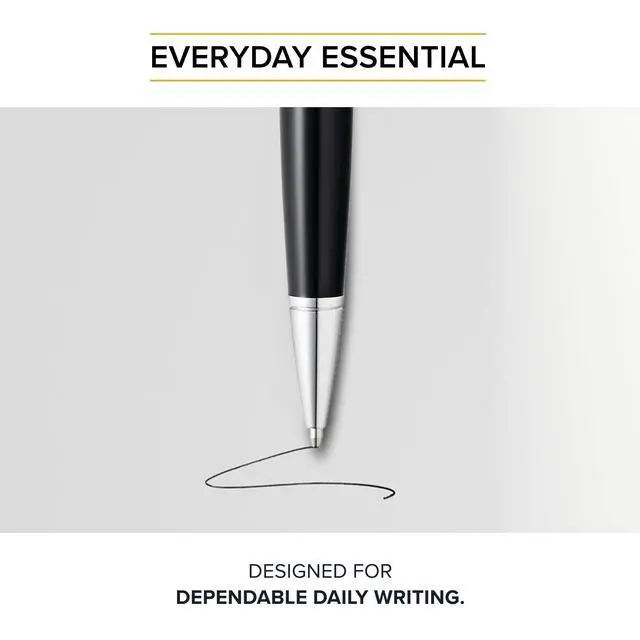 Alt view image 5 of 7 - Ballpoint Pen Refill - Black - Medium - 2-Pack - Refill for Consistent Ink Flow - Quick-Drying &