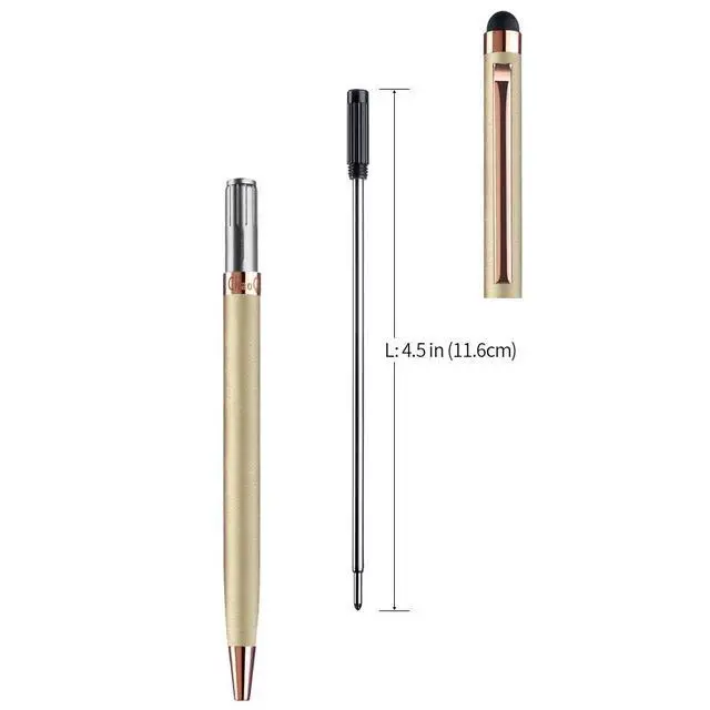 Alt view image 6 of 6 - 10pcs Black Ink Pen Refills for Twist Pens Ballpoint Pen Refill