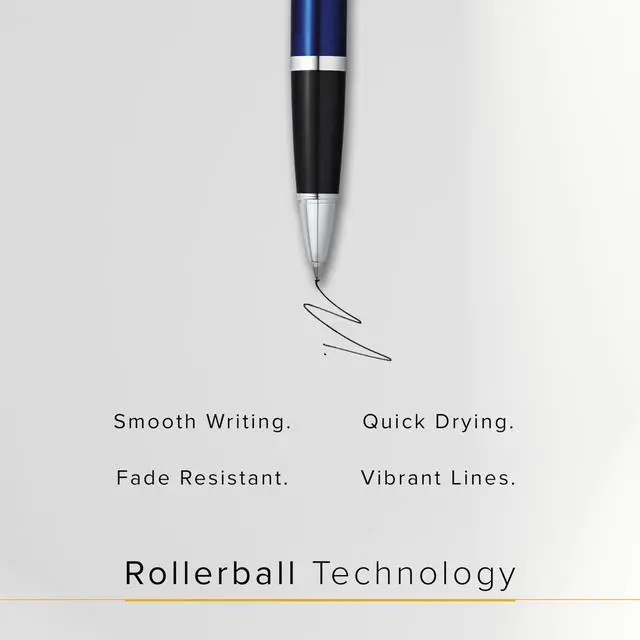 Alt view image 4 of 7 - Selectip Gel Rollerball Pen Refill, Dual Pack, Blue Ink, 0.4mm