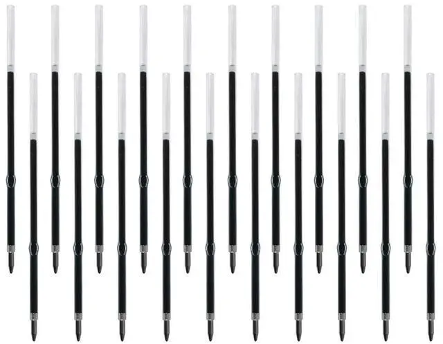 Main image of Ballpoint Pen with Stylus Tip, Soft Touch Click Pen, 2 in 1 Metal Pens, Medium Point(Black refills - 20 pcs)