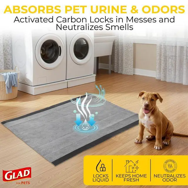 Alt view image 4 of 7 - Pets XL Charcoal Training Pads for Dogs and Puppies, 30 Count