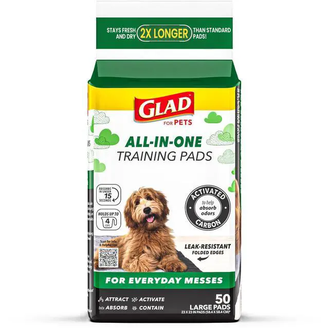 Main image of for Pets Activated Carbon Disposable Dog Training Pads, 50 Count