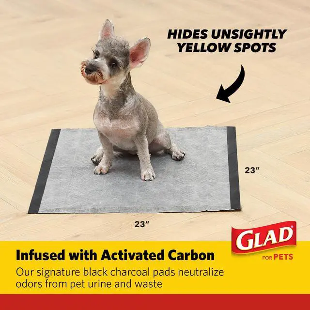 Alt view image 5 of 6 - Pets Activated Carbon Training Pads, Anti-Microbial, 30 Count