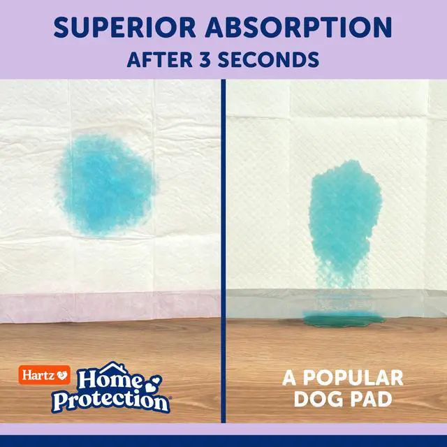 Alt view image 4 of 7 - Home Protection Lavender Scented Odor Eliminating Dog Pads, 50 Count