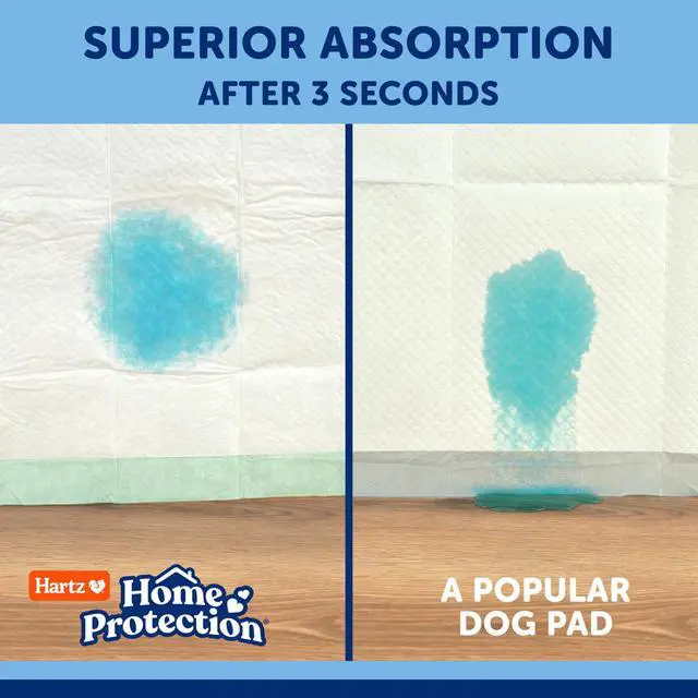 Alt view image 4 of 6 - Home Protection Super Absorbent Odor Eliminating No Leaks Dog Pads, 50 Count