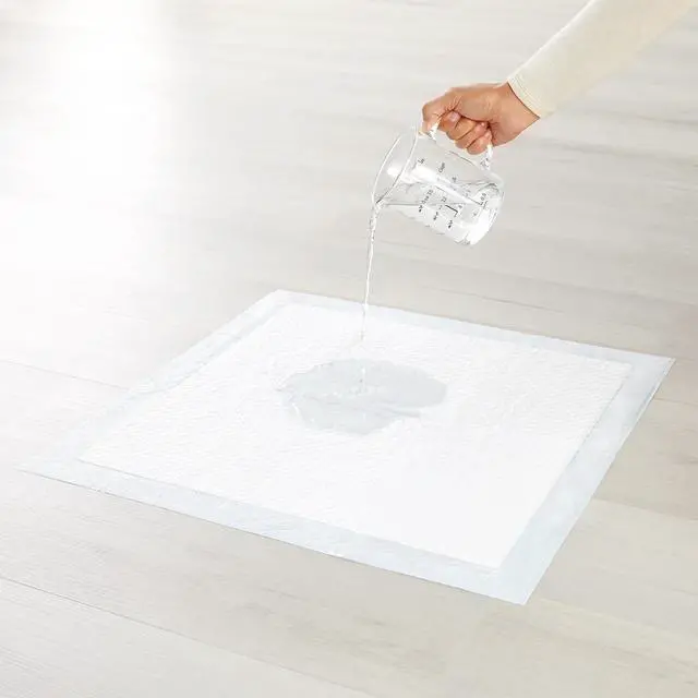 Alt view image 5 of 6 - Disposable Dog Training Pads with Quick-Dry Surface that Turns Liquid into Gel, XL, 34 x 28 Inches, 15-Pack