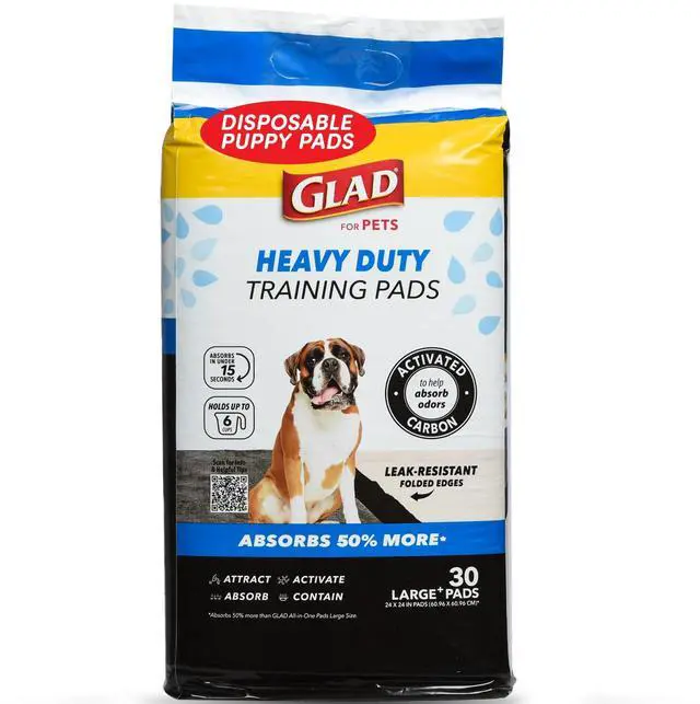 Main image of Pets XL Charcoal Training Pads, Heavy Duty, 24x24 in, 30 Count
