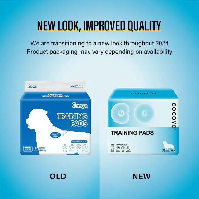 Alt view image 2 of 6 - Best Value Dog Training Pads Giant Size | Dog Pee Pads XXXL Size | Super Absorbent Puppy Pads (30" x 45", 30 Count) (XXXL)