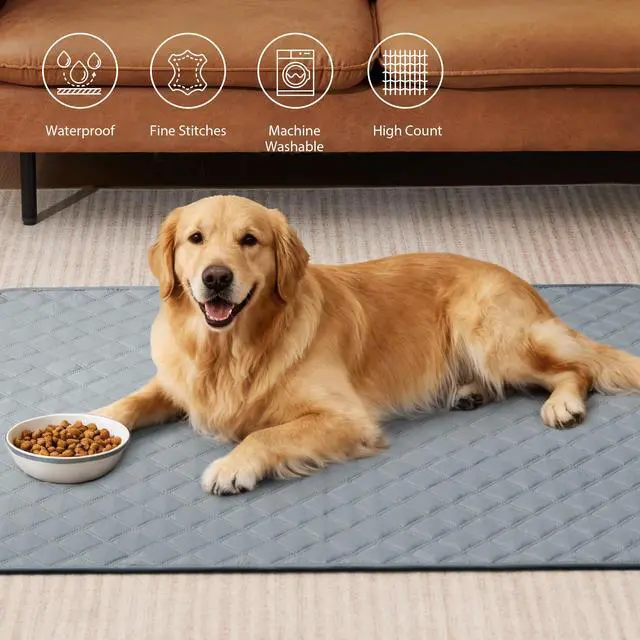 Alt view image 2 of 7 - Reusable Washable Pee Pads for Dogs Large/Extra Large 36'' x 41'' 2 Pack, Absorbent Pet Puppy Dog Training Pads Non-Slip, Waterproof Whelping Potty Pads for Dogs Leak-Proof