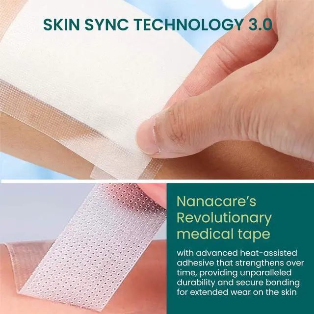 Alt view image 4 of 7 - Clear Medical Tape Waterproof, 4 Rolls - 1 inch x 10 yds