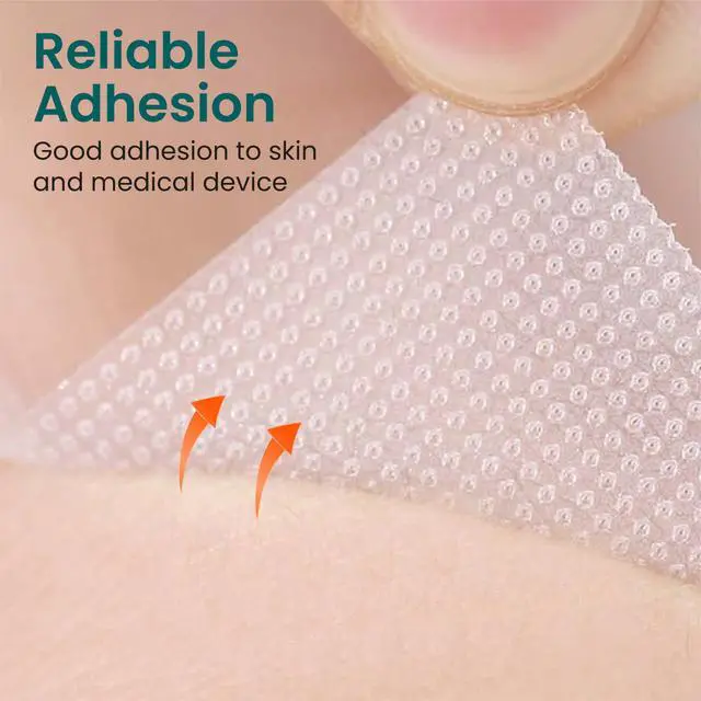 Alt view image 5 of 7 - Clear Medical Tape Waterproof, 4 Rolls - 1 inch x 10 yds