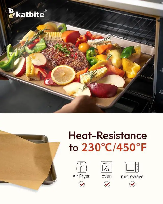Alt view image 6 of 7 - 120 Pcs Parchment Paper Baking Sheets, 12x16 Inch, Heavy Duty