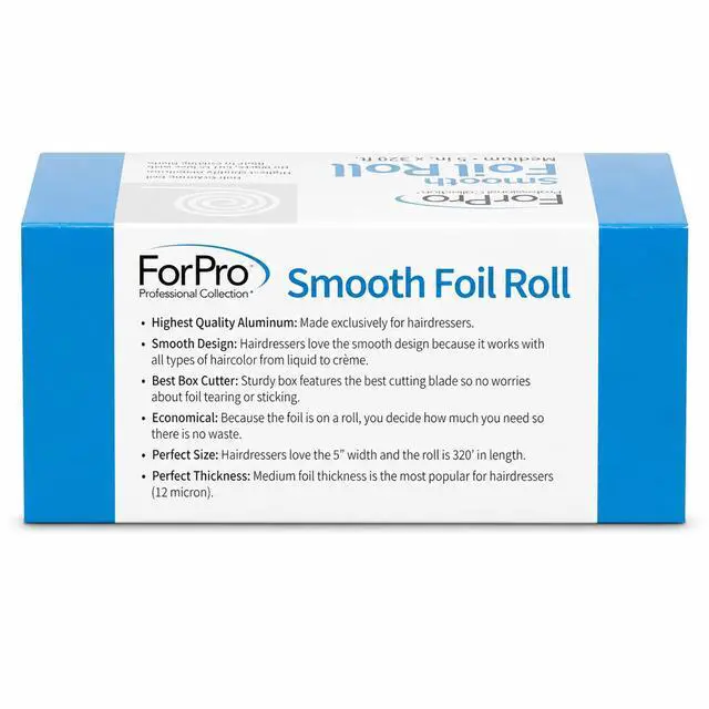 Alt view image 3 of 7 - Smooth Aluminum Foil Roll, Medium/5W in, Silver