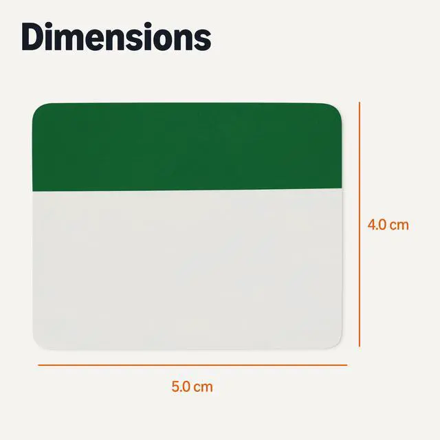 Alt view image 4 of 6 - Rectangular Sticky Tabs, 2 inch Wide, Assorted Colors, 10 Colors, 500 Pieces