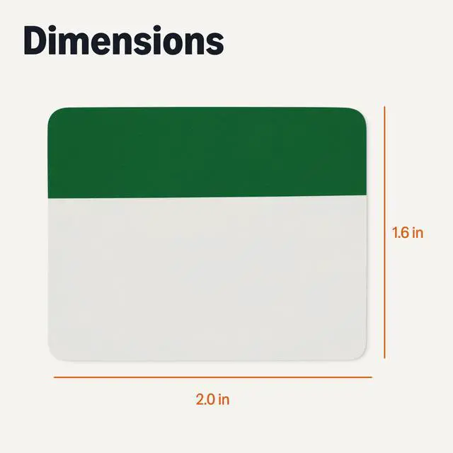 Alt view image 5 of 6 - Rectangular Sticky Tabs, 2 inch Wide, Assorted Colors, 10 Colors, 500 Pieces