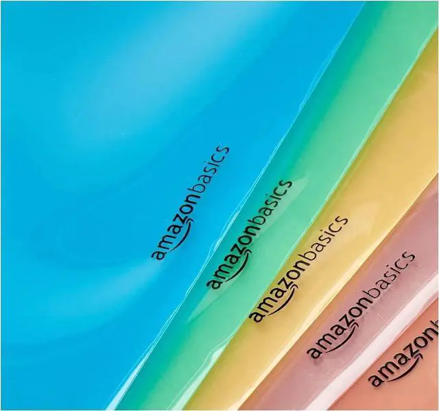 Alt view image 4 of 4 - 5-Tab Dividers for 3 Ring Binder, Two Pocket, Letter Size, Assorted Colors, 15 Count
