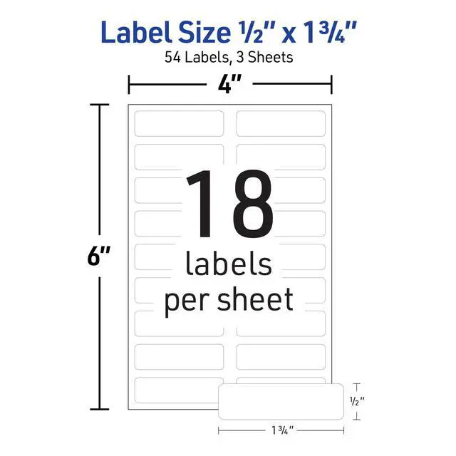 Alt view image 3 of 7 - No-Iron Fabric Labels, 1/2" x 1-3/4", Washer and Dryer-Safe Waterproof Labels, Non-Printable, 54 Total (40720)